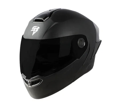 STEELBIRD Sba 8 Black Full Face Helmet