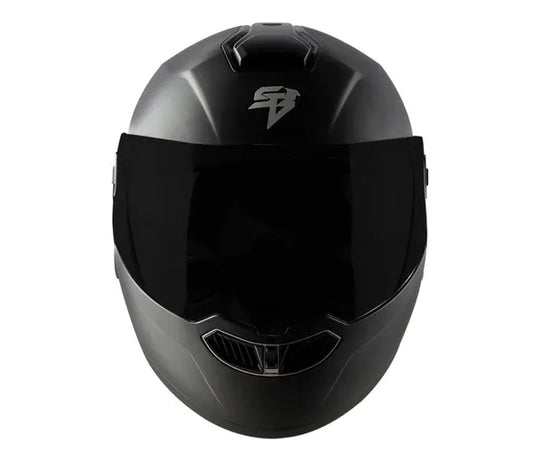STEELBIRD Sba 8 Black Full Face Helmet