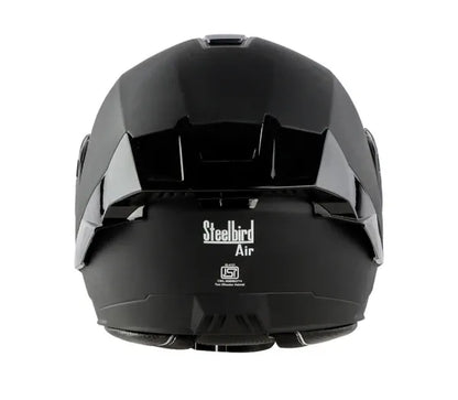 STEELBIRD Sba 8 Black Full Face Helmet