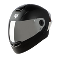 STEELBIRD Sba 8 Iss Glossy With Black Spolier Full Face Helmet