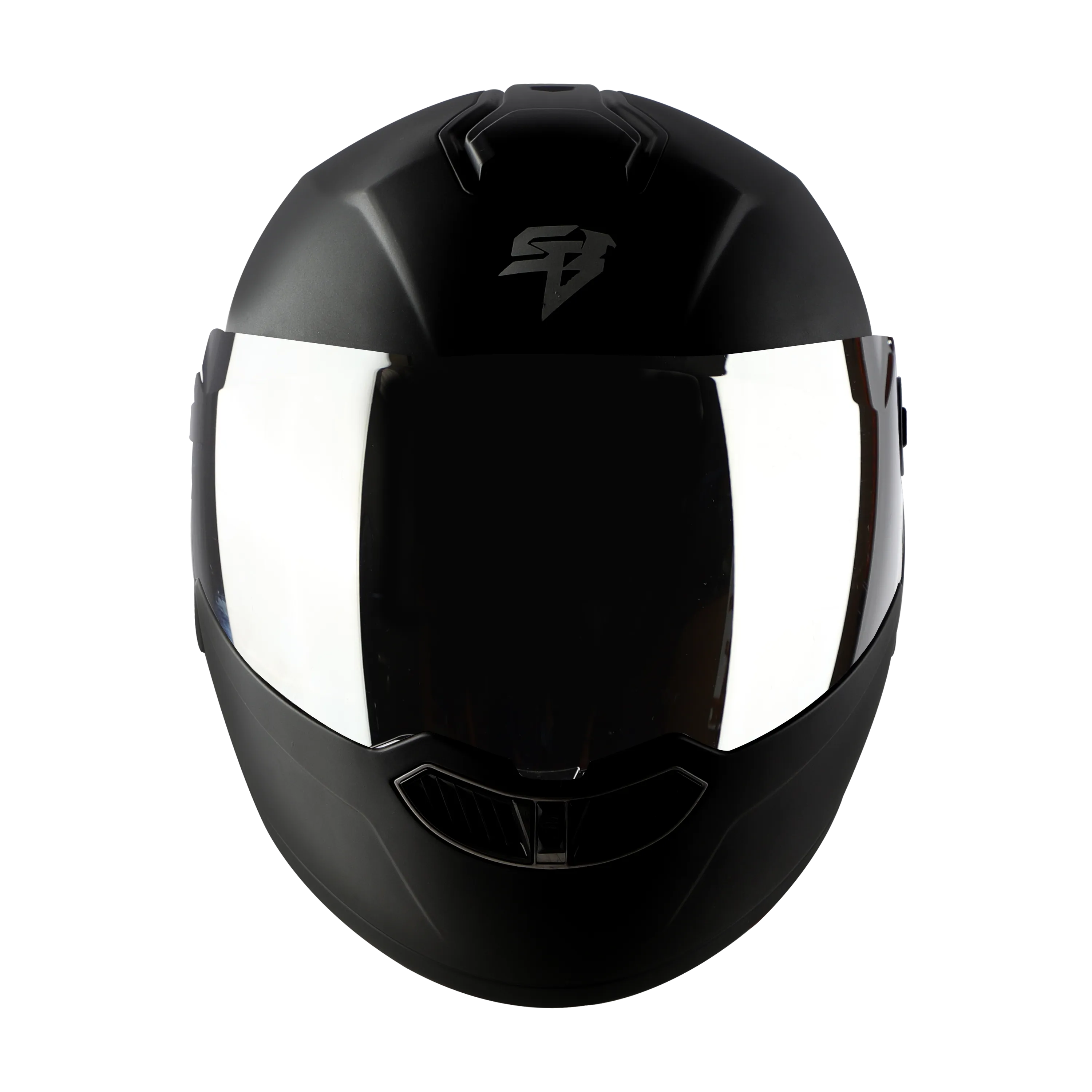 STEELBIRD Sba 8 Iss Glossy With Black Spolier Full Face Helmet