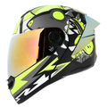 STEELBIRD Sba8 Sharky Black Full Face Helmet
