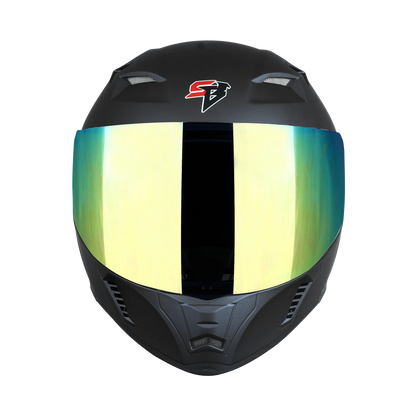 STEELBIRD Sba 20 Glossy Black Full Face Helmet