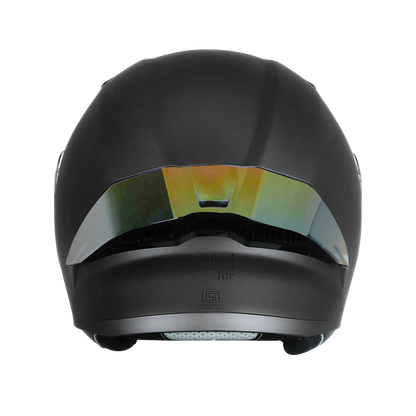 STEELBIRD Sba 20 Glossy Black Full Face Helmet