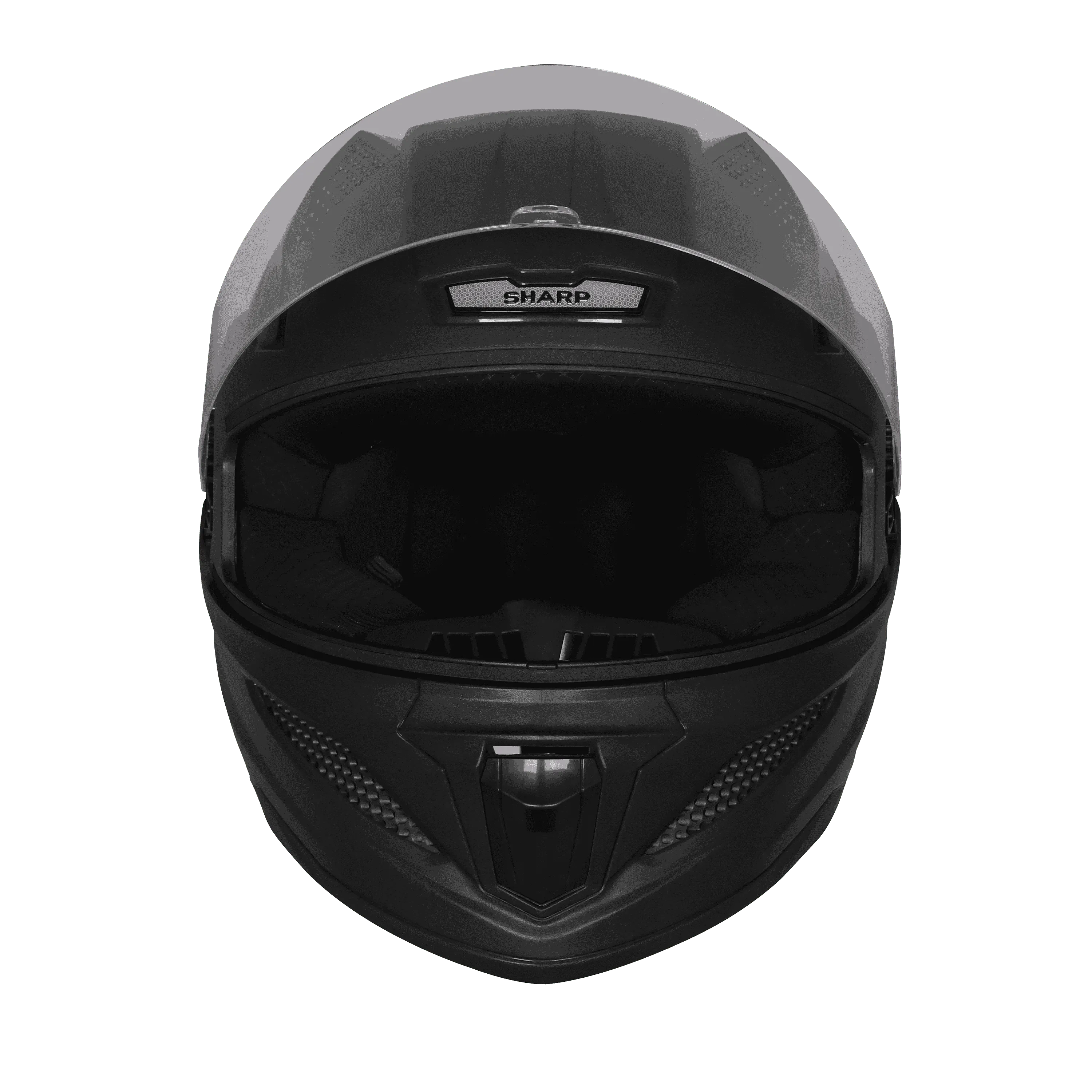 STEELBIRD Sbh 25 Sv Sharp Dashing Black Full Face Helmet