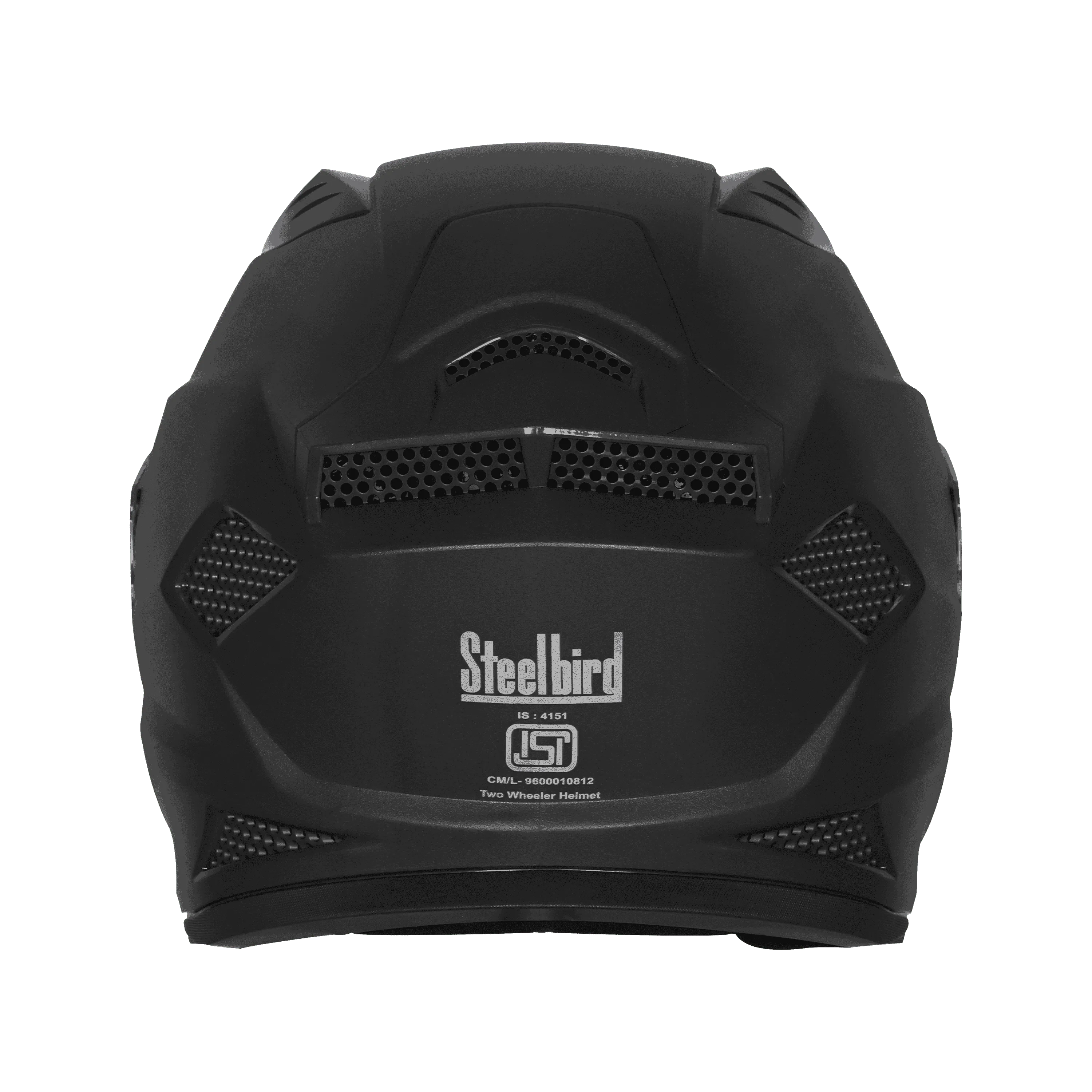STEELBIRD Sbh 25 Sv Sharp Dashing Black Full Face Helmet