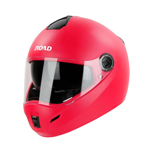 STEELBIRD Sbh 34 Rox Iss R Dashing Red Full Face Helmet