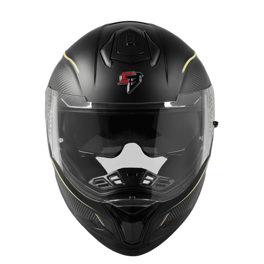 STEELBIRD Sbh 57 Fighter Black Neon Flip Up Helmet