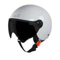 STEELBIRD Sbh 16 Rex Glossy White 580Mm C Half Face Helmet