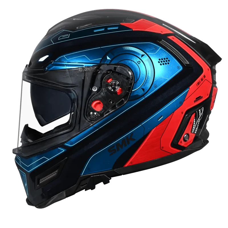Smk Agnar Cyborg Gl535 Full Face Helemt