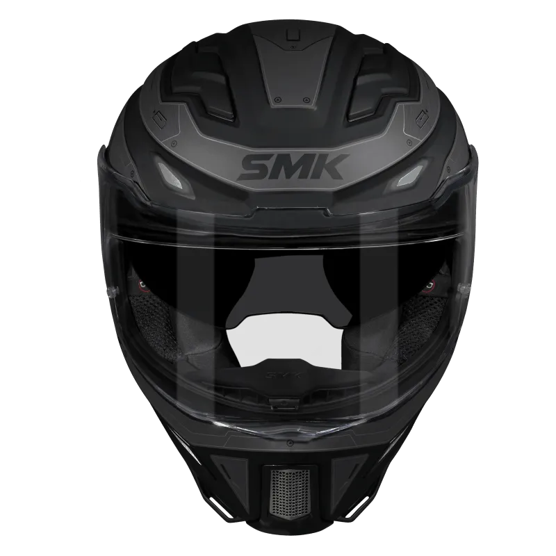 Smk Agnar Cyborg MA266 Black Full Face Helmet