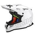 Smk Allterra GL120 White Off Road Helmet