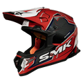 Smk Allterra Maverix GL 321 Red Black Off Road Helmet