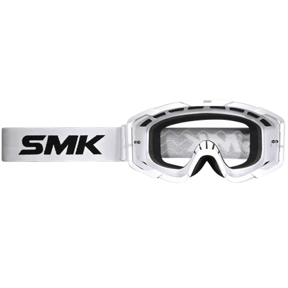 Smk Goggles Clear lens Gray Riding gears