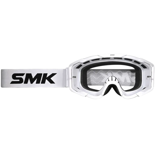 Smk Goggles Clear lens Gray Riding gears