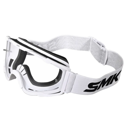 Smk Goggles Clear lens Gray Riding gears