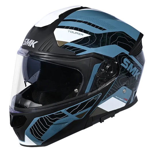SMK Gullwing S01 Navigator Gl 551 Flip Up Helmet