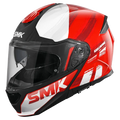 SMK Gullwing S01 Tourleader Gl363 Red Grey Full Face Helmet