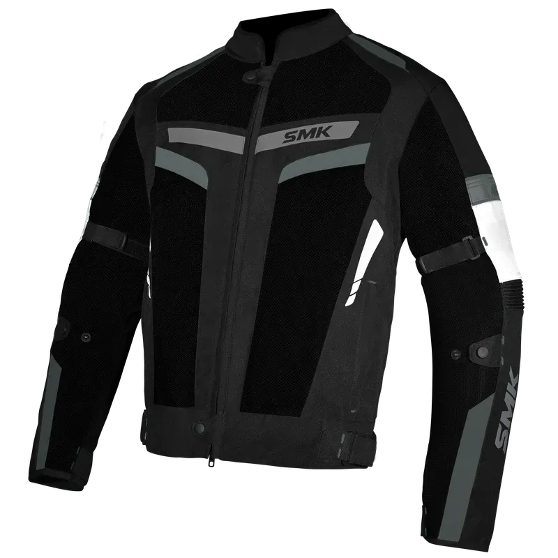 Smk Infinity Rush Black Grey Riding Jacket