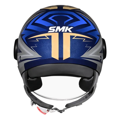 Smk Laminar Starz Graphic GL565 Half Face Helmet