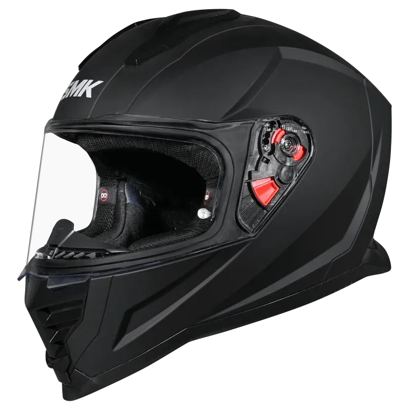 Smk Nova MA200 Matt Black Full Face Helmet
