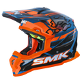 SMK Off Road Alltrea S01 Tribou Gl527 Md Full Face Helmet