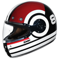 Smk Retro Ranko Gl213 Black Gray Half Face Helmet