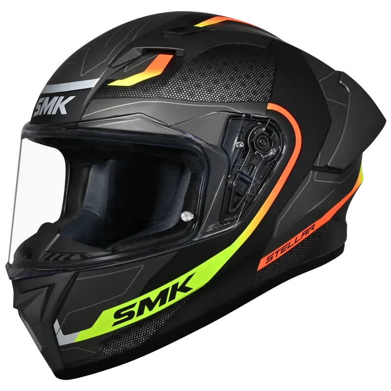 Smk Stellar S01 Flight  Ma264 Full Face Helmet