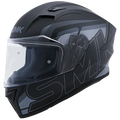 SMK Stellar Stage Matt Black Grey Ma 262 Full Face Helmet