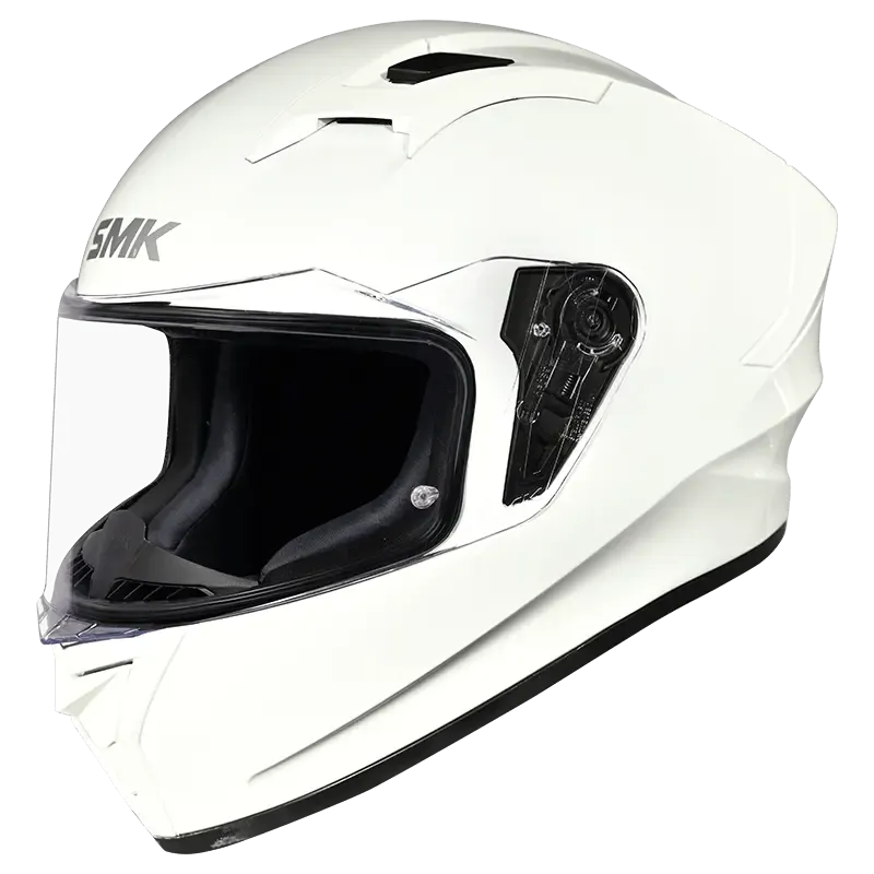 Smk Steller GL100 White Full Face Helmet