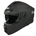 SMK Typhoon Matt Black MA200 Full Face Helmet