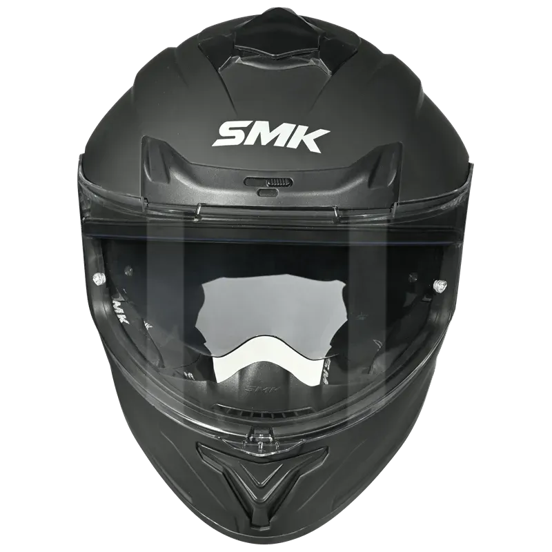 SMK Typhoon Matt Black MA200 Full Face Helmet