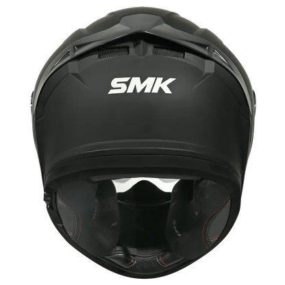 SMK Typhoon Matt Black MA200 Full Face Helmet