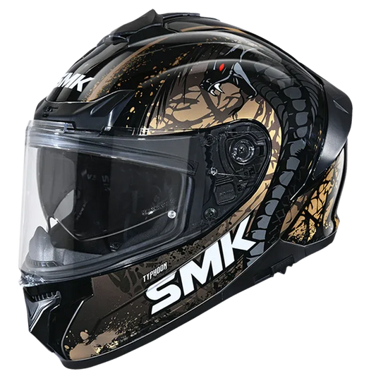 SMK Typhoon S01 Reptile Gl277 Full Face Helmet