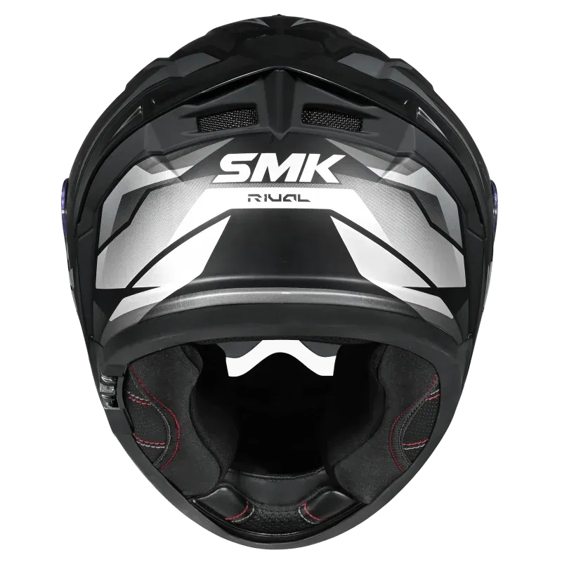 Smk Typhoon S01 Rival Dual Spoiler Ma266 Full Face Helmet