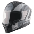 VEGA Sonic Dx Legend Dull Black Gray Full Face Helmet