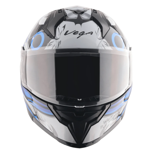 VEGA Sonic Dx Saw Black Blue Full Face Helmet