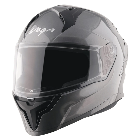 VEGA Sonic Dx Solid Athena Grey Full Face Helmet