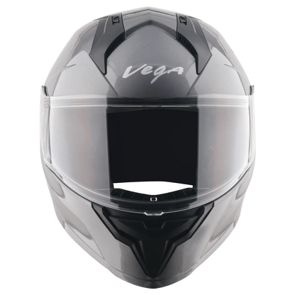 VEGA Sonic Dx Solid Athena Grey Full Face Helmet