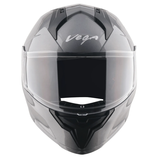VEGA Sonic Dx Solid Athena Grey Full Face Helmet
