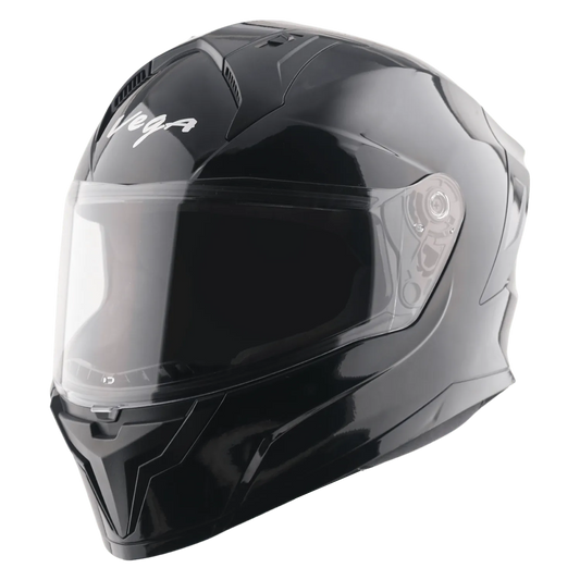 VEGA Sonic Dx Solid Black Full Face Helmet