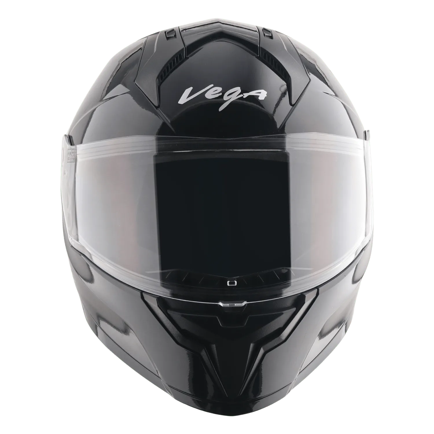 VEGA Sonic Dx Solid Black Full Face Helmet