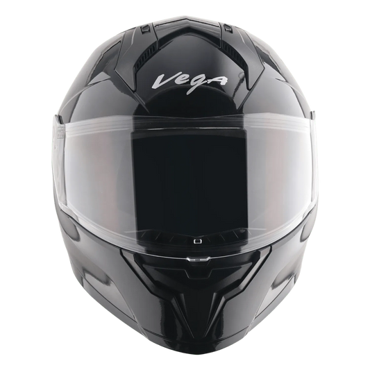 VEGA Sonic Dx Solid Black Full Face Helmet