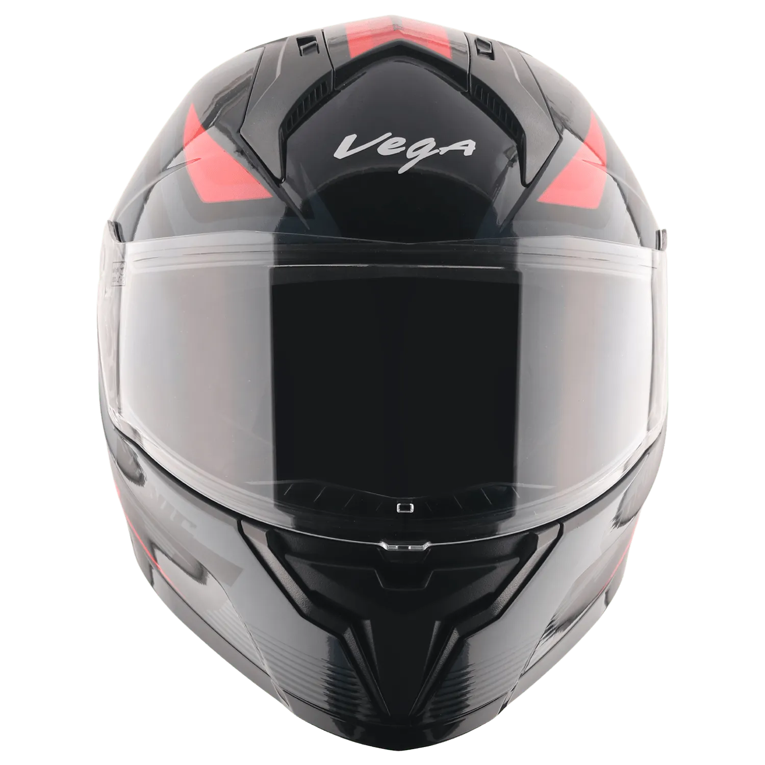 VEGA Sonic Dx Trigger Black Red Full Face Helmet