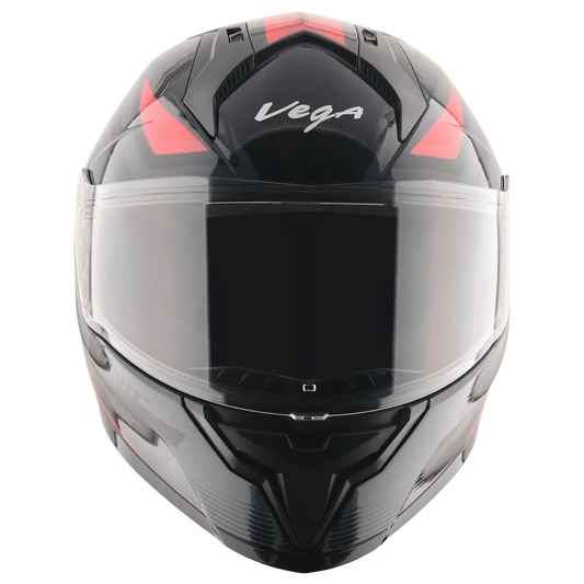 VEGA Sonic Dx Trigger Black Red Full Face Helmet
