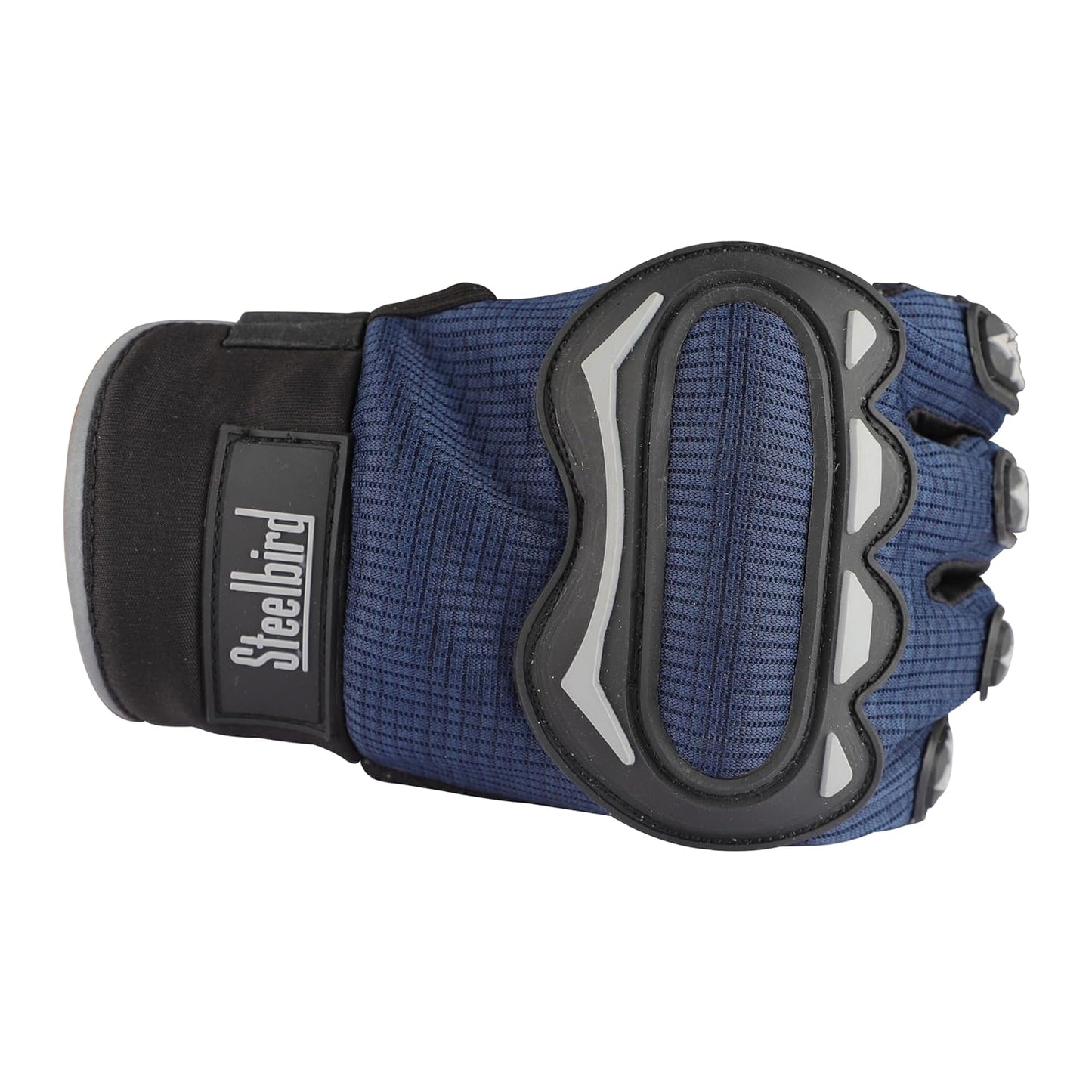 STEELBIRD Steelbrid Blue Grey Gloves Riding Gears