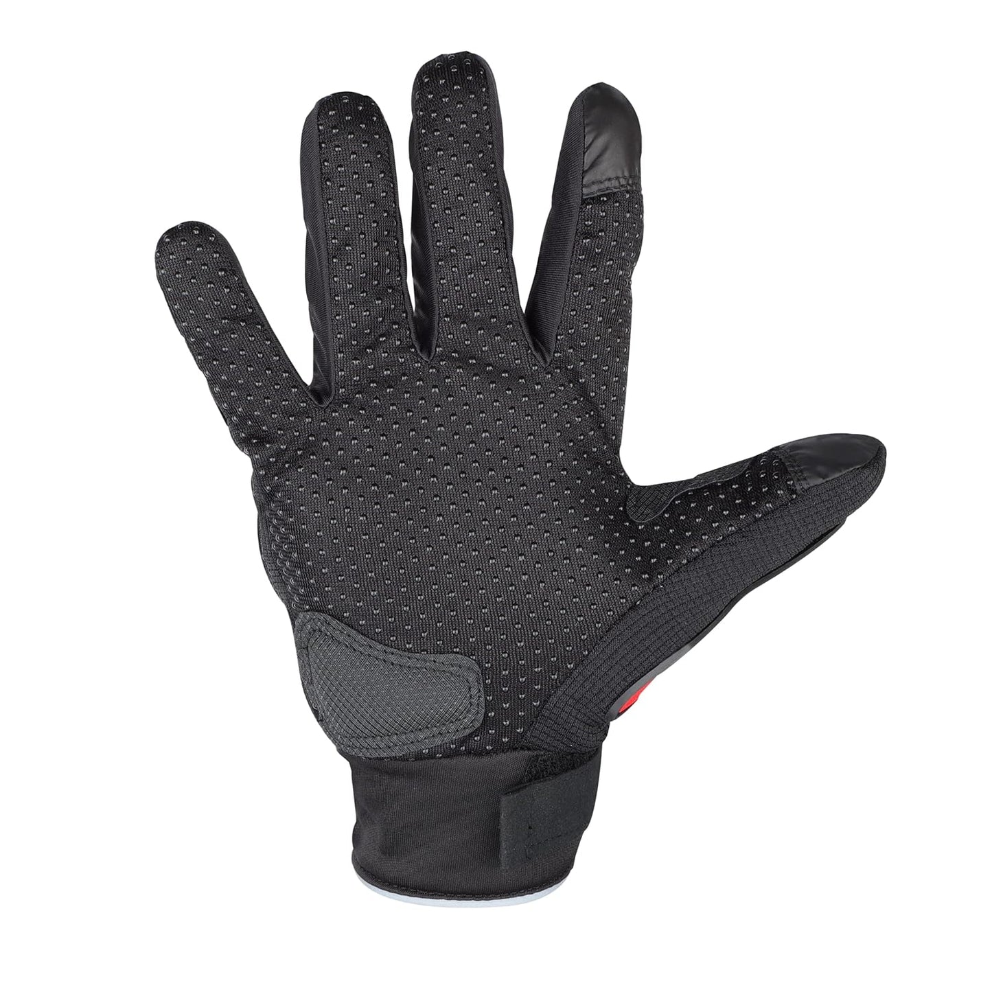 STEELBIRD Black Red Gloves Riding Gears