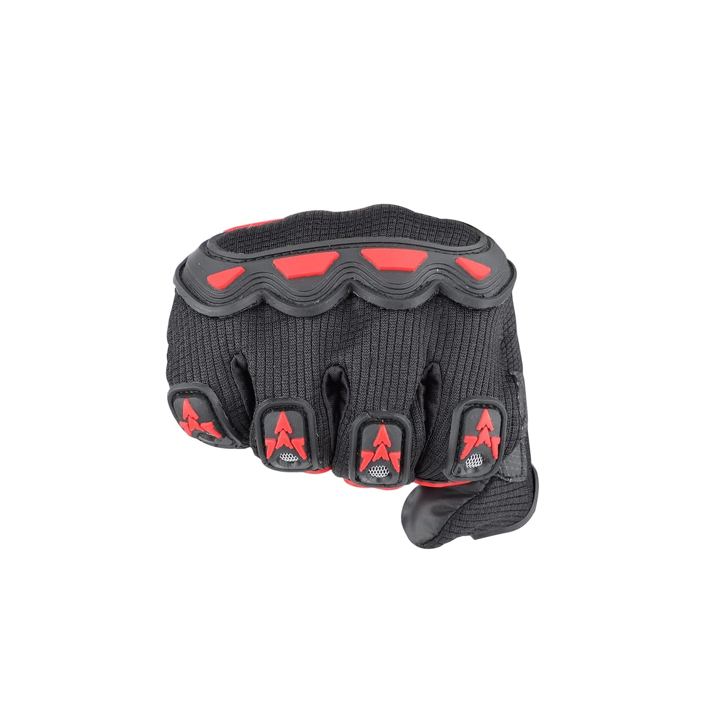 STEELBIRD Black Red Gloves Riding Gears