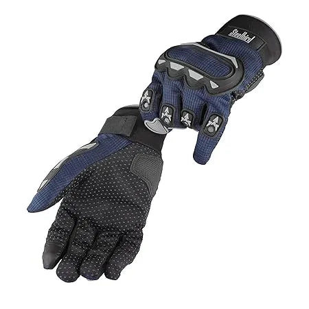 Steelbird Gloves Blue Riding Gears