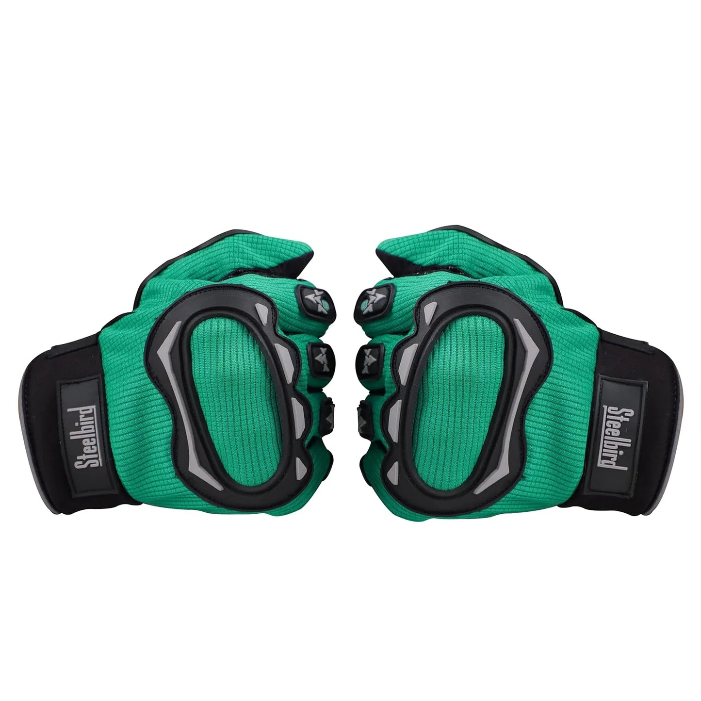 Steelbird Gloves Green Riding Gears
